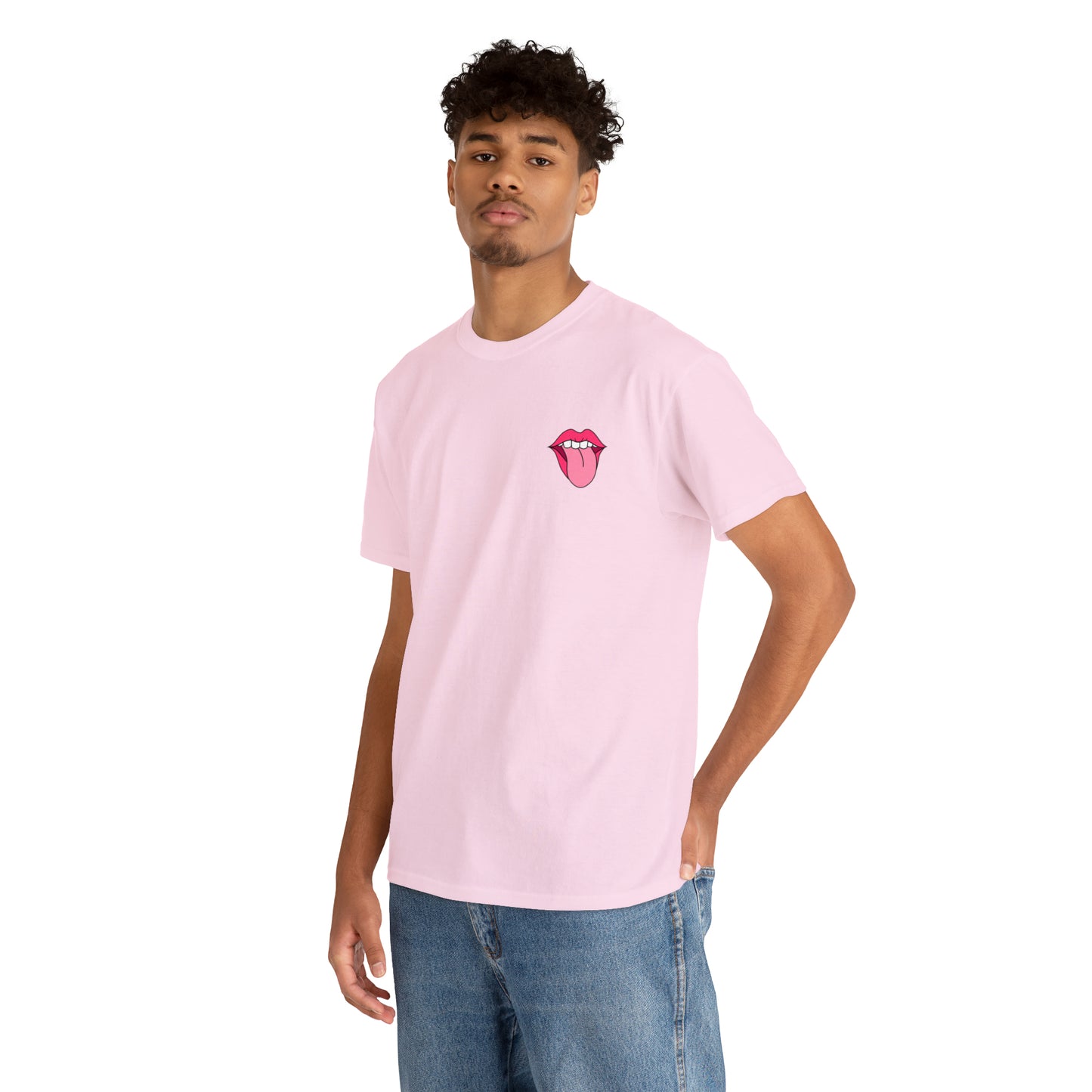 Tongue Out Heavy Cotton Tee