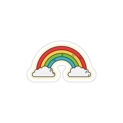 Rainbow Kiss-Cut Sticker