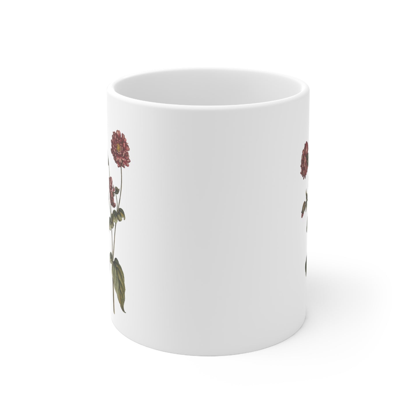 Flower Ceramic Mug 11oz