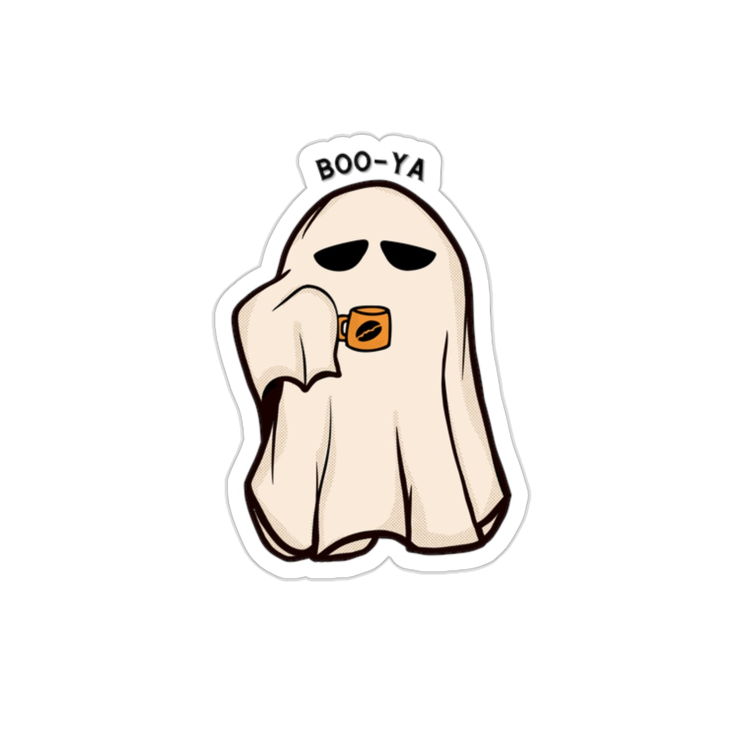 Boo-Ya Kiss-Cut Stickers