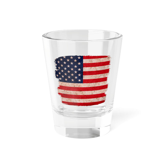 Flag Shot Glass, 1.5oz