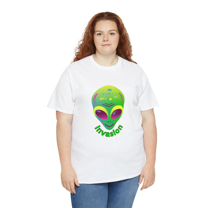 Alien Invasion Heavy Cotton Tee