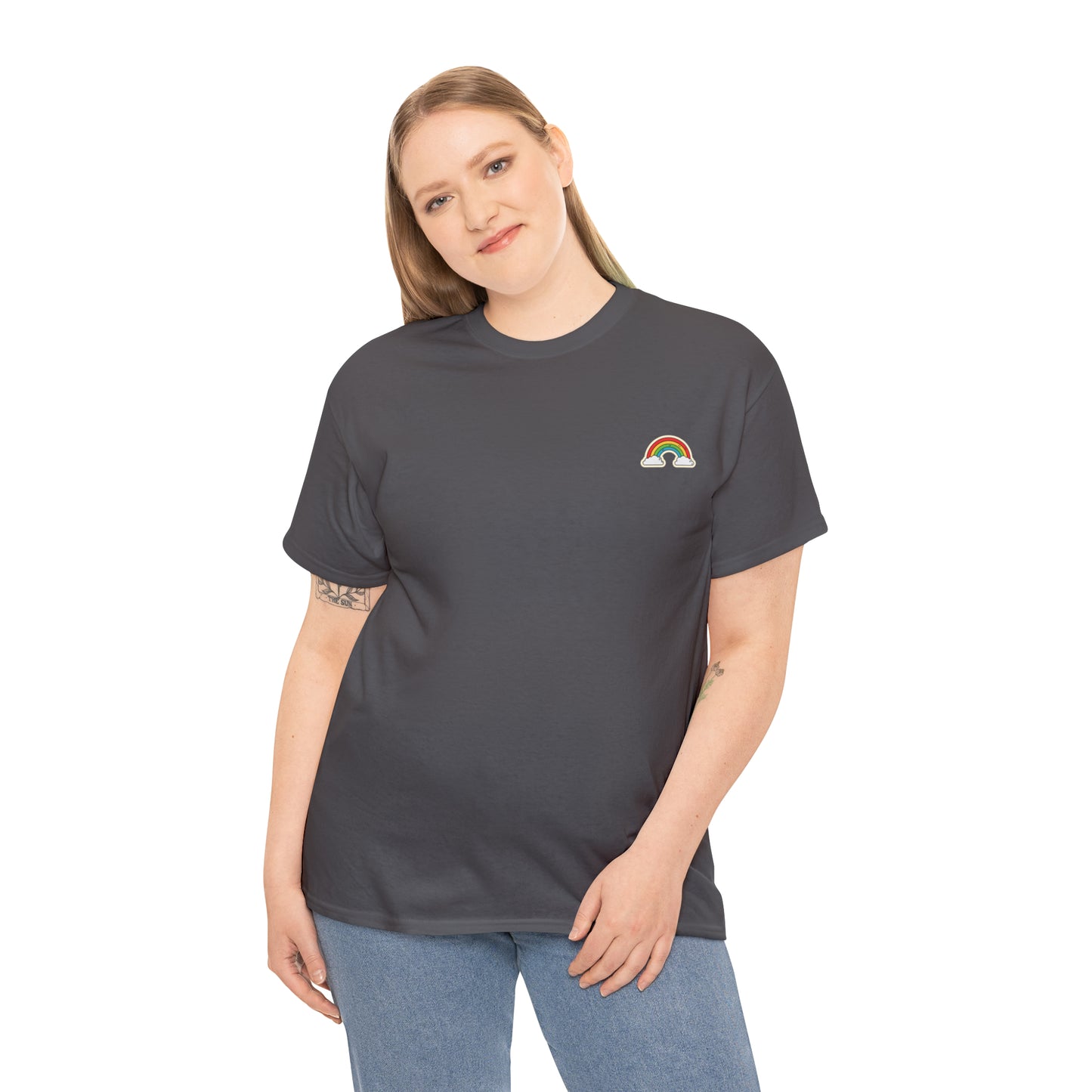 Rainbow Heavy Cotton Tee