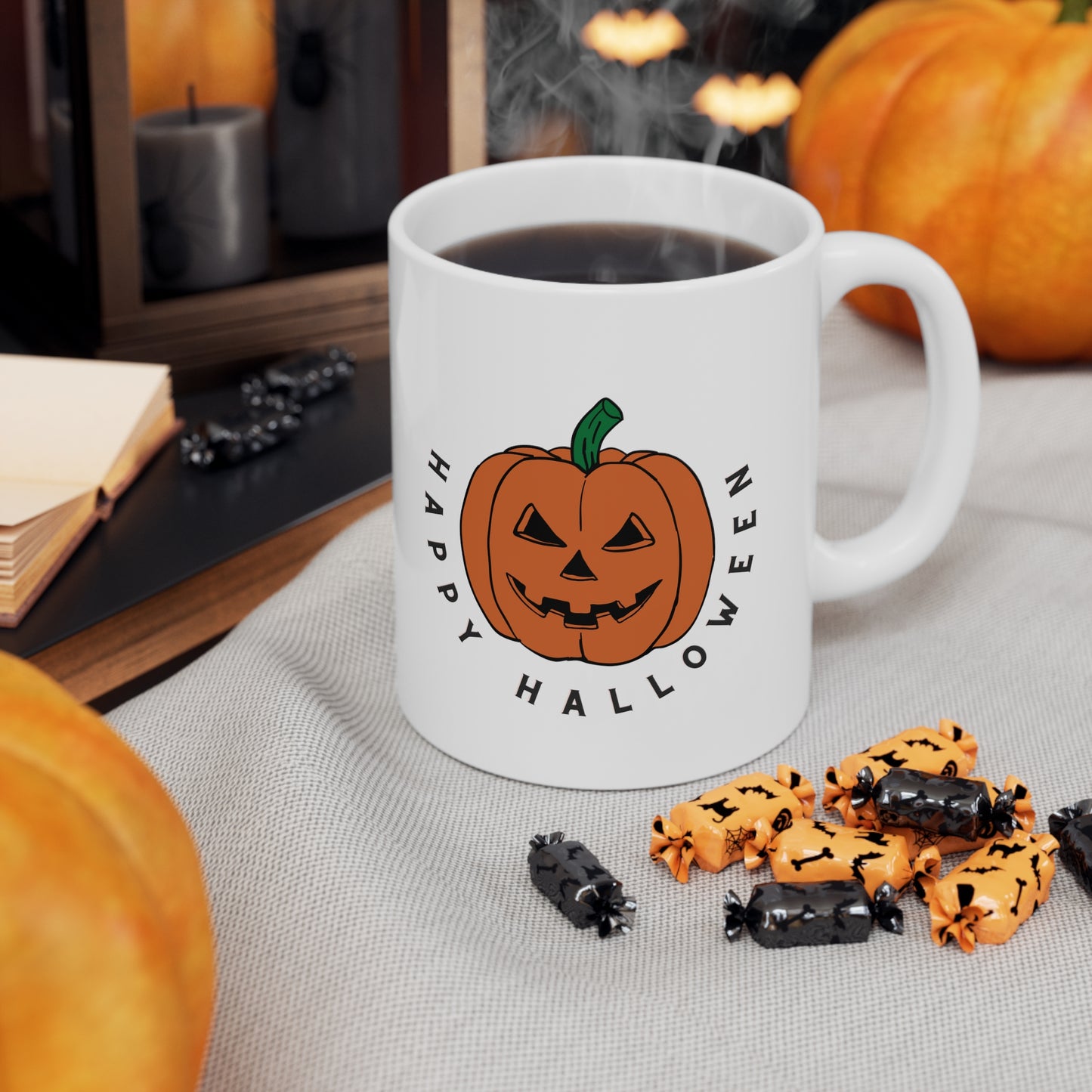 Happy Halloween Ceramic Mug 11oz