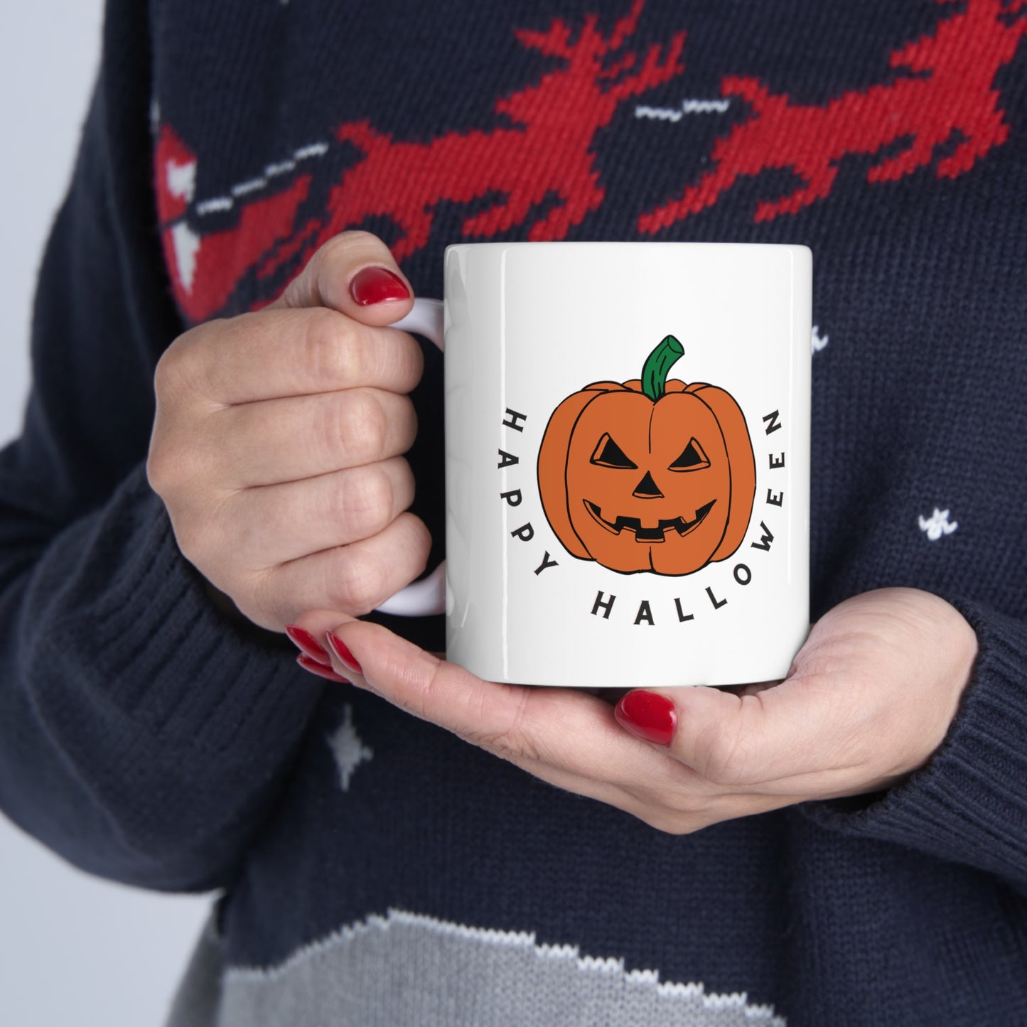 Happy Halloween Ceramic Mug 11oz