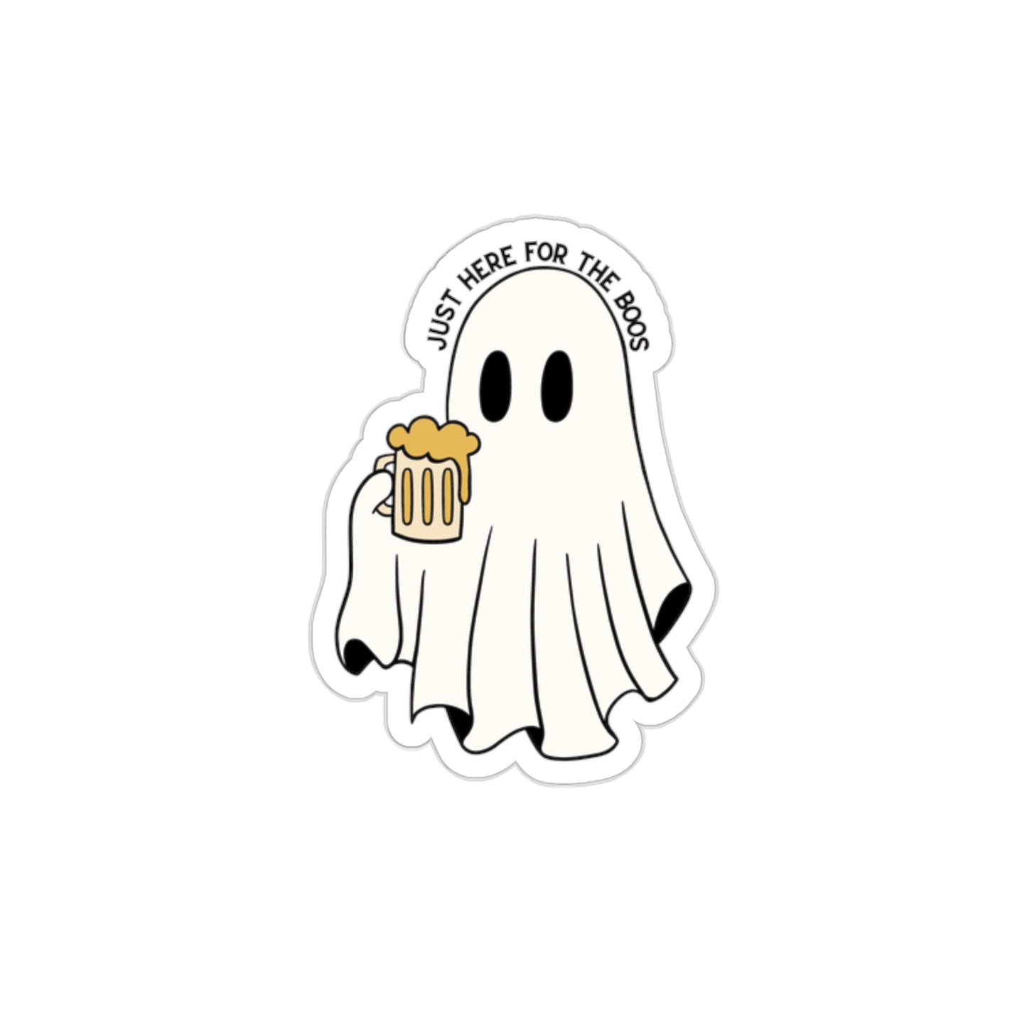 Ghost Kiss-Cut Stickers