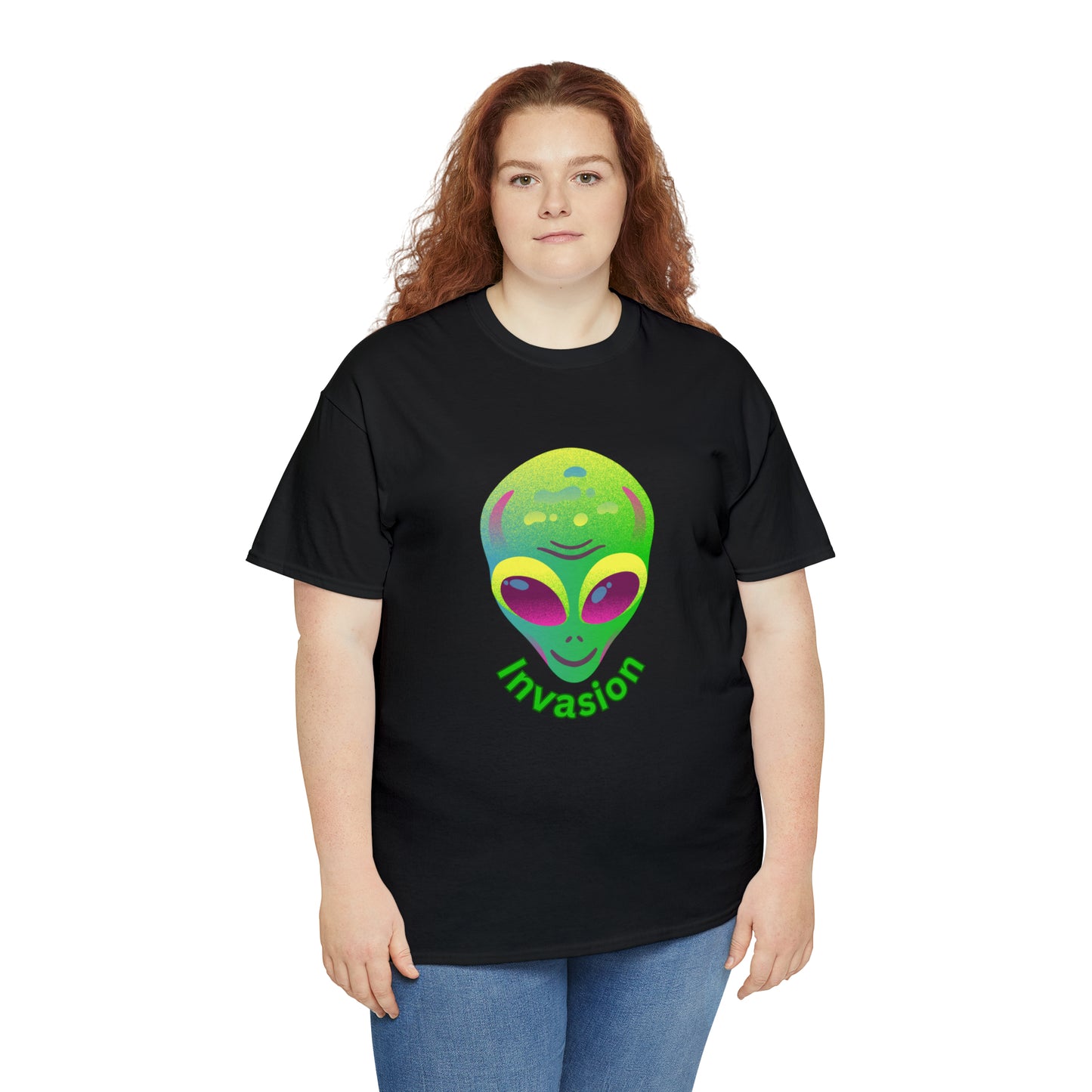 Alien Invasion Heavy Cotton Tee