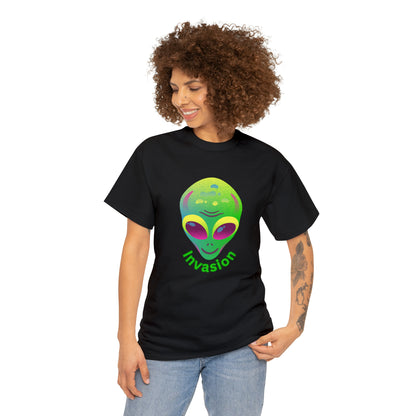 Alien Invasion Heavy Cotton Tee