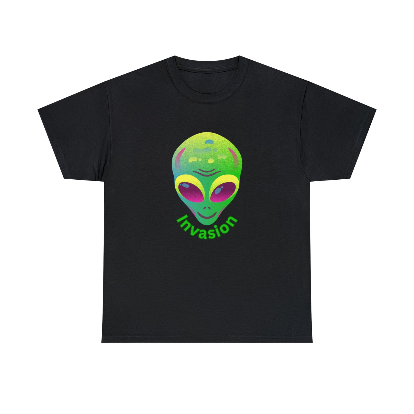 Alien Invasion Heavy Cotton Tee