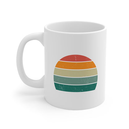 Retro Sunset Mug 11oz