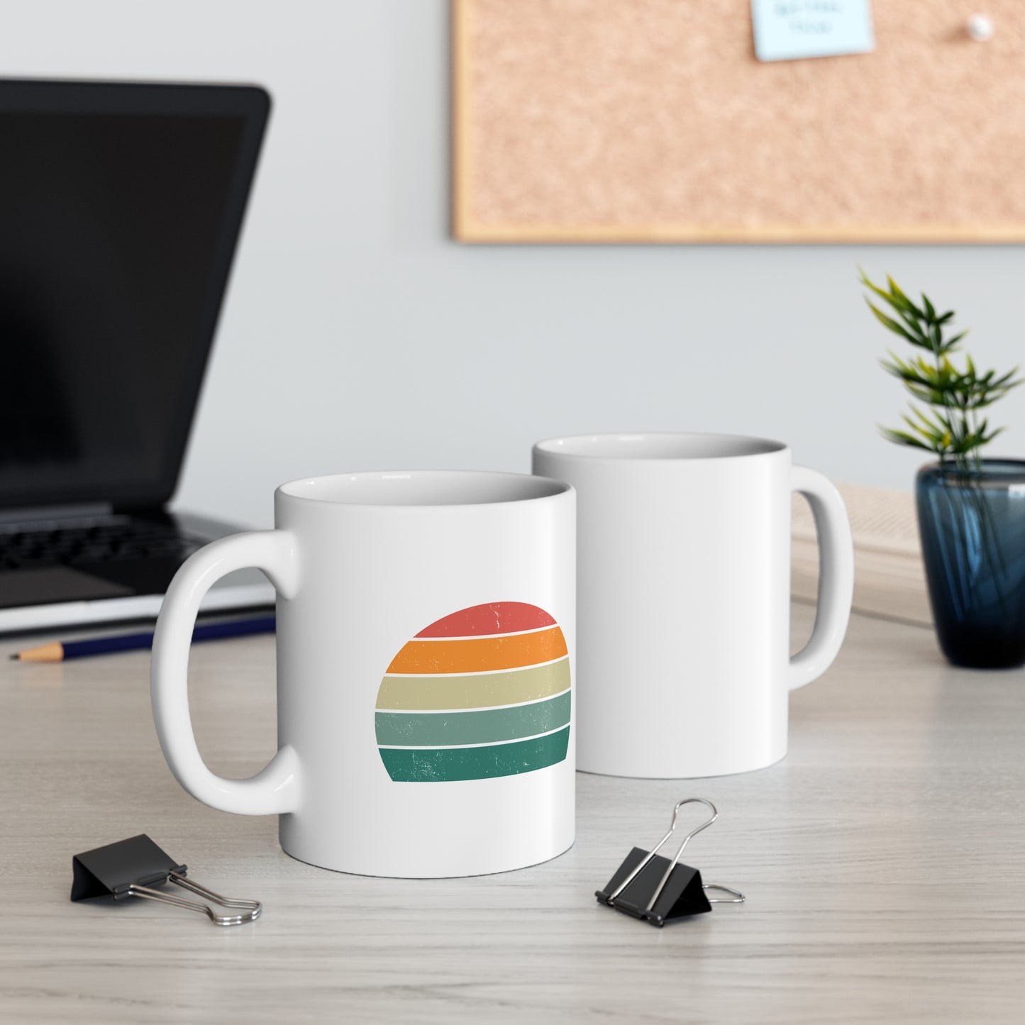 Retro Sunset Mug 11oz