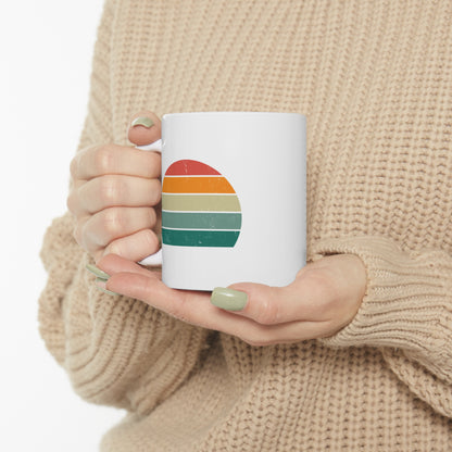 Retro Sunset Mug 11oz