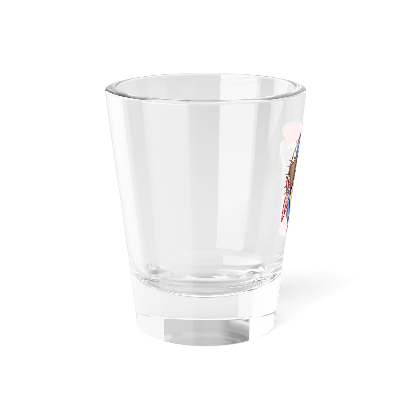American Pug Shot Glass, 1.5oz