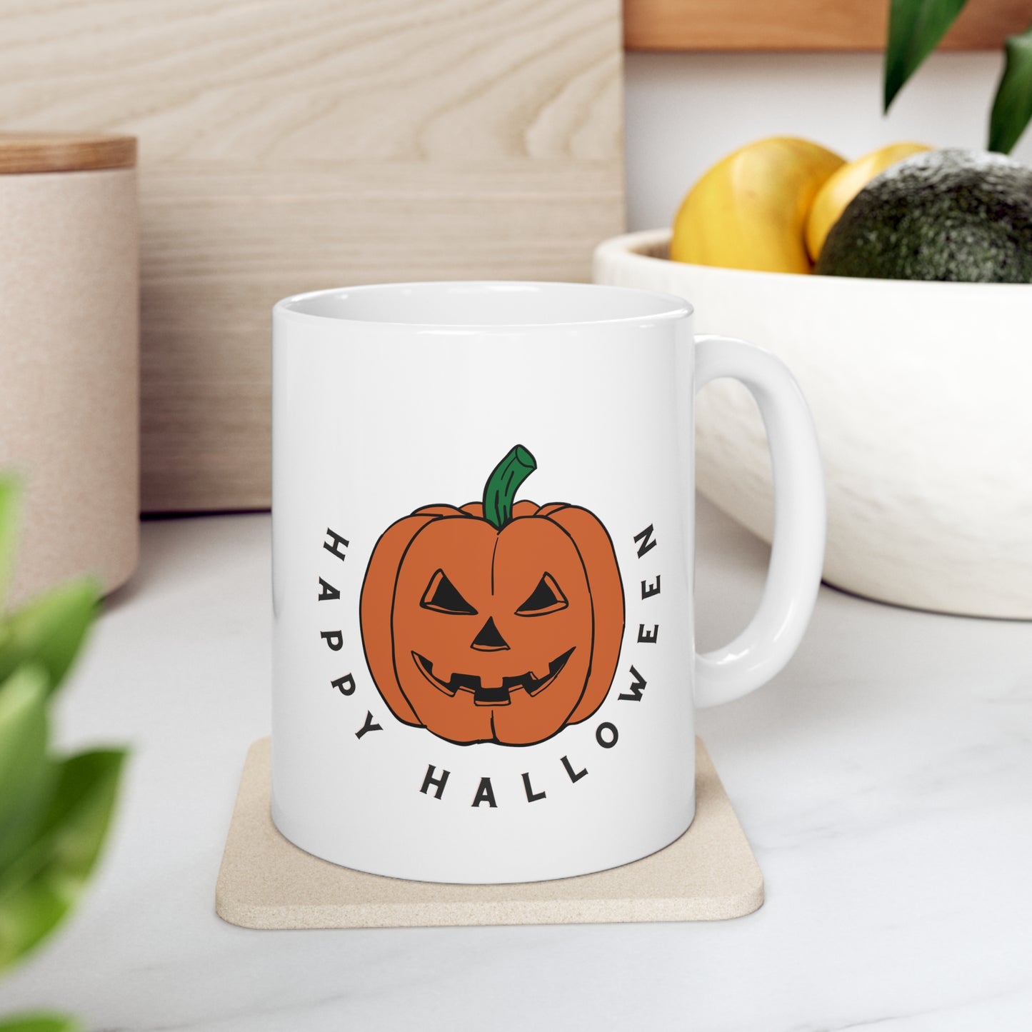 Happy Halloween Ceramic Mug 11oz