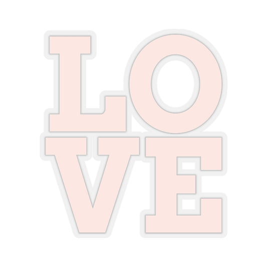 Love, Kiss-Cut Stickers