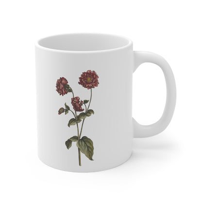 Flower Ceramic Mug 11oz