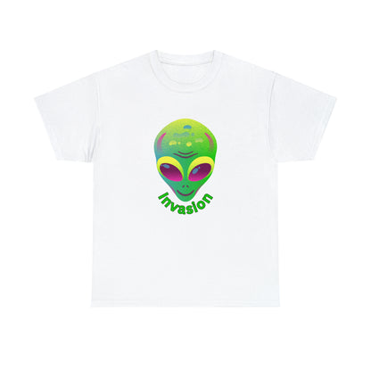 Alien Invasion Heavy Cotton Tee