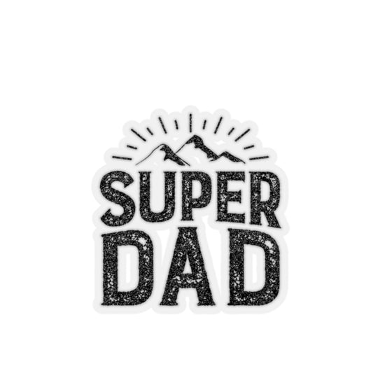 Super dad Kiss-Cut Sticker