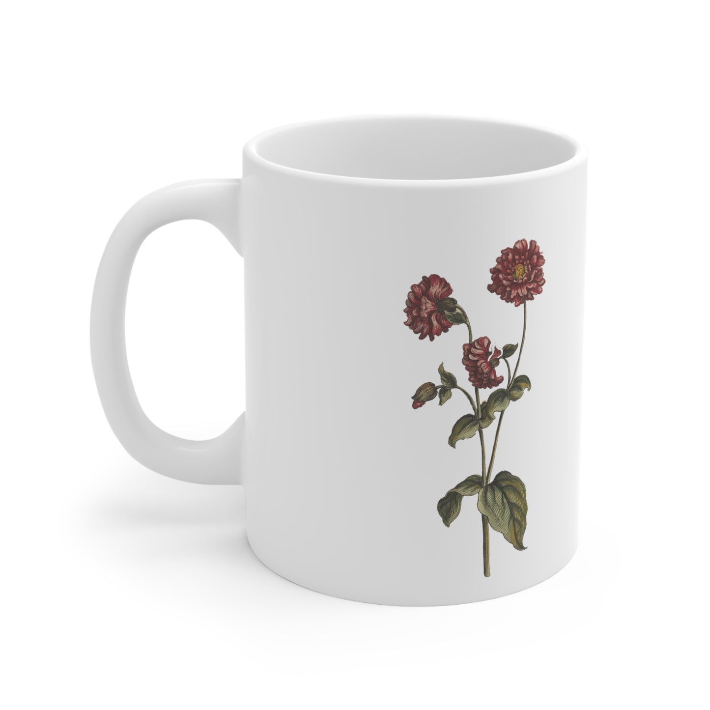 Flower Ceramic Mug 11oz