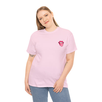 Tongue Out Heavy Cotton Tee