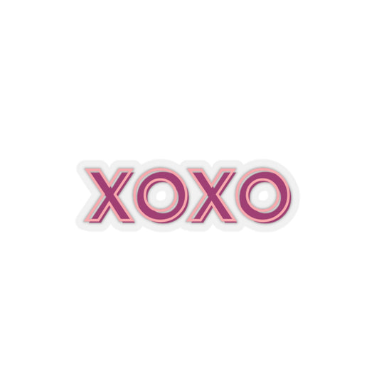 XOXO Kiss-Cut Sticker
