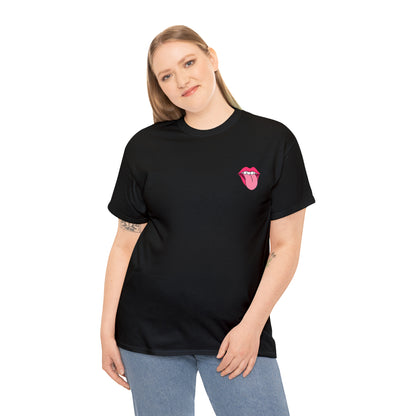 Tongue Out Heavy Cotton Tee