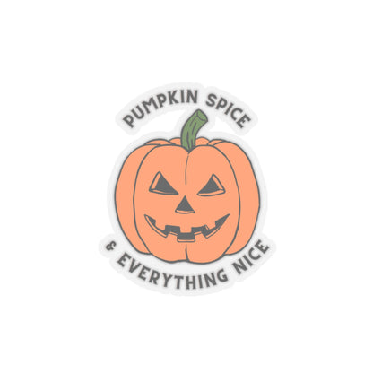 Pumpkin Spice Kiss-Cut Stickers