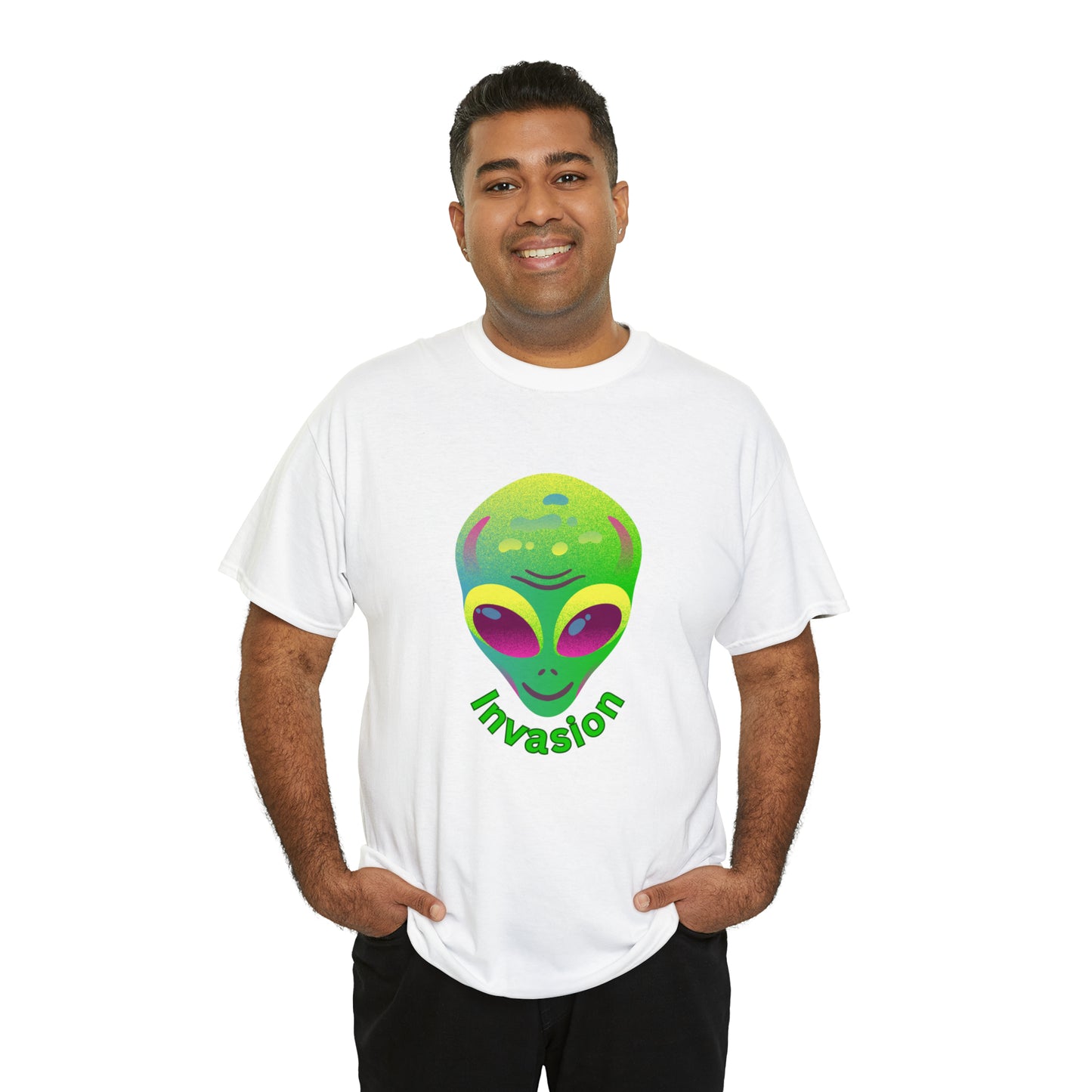 Alien Invasion Heavy Cotton Tee