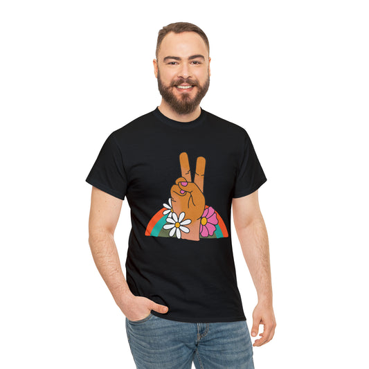 Peace Heavy Cotton Tee