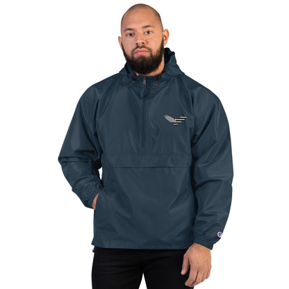 Eagle Embroidered Champion Packable Jacket